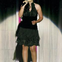 Sur scène pour l'élection de miss Indre 2011